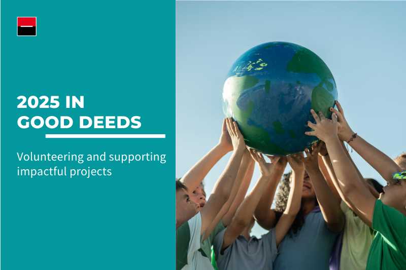 2025 retrospective in good deeds – from involvement in education or nature protection to blood donations or equipment to support circular communities and economies